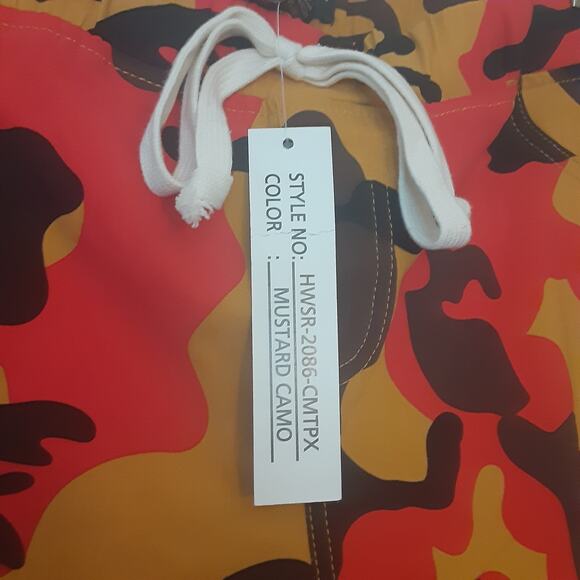 Like An Angel Stretch Pants Womens 1X Camo Joggers Drawstring EUC - Picture 4 of 9